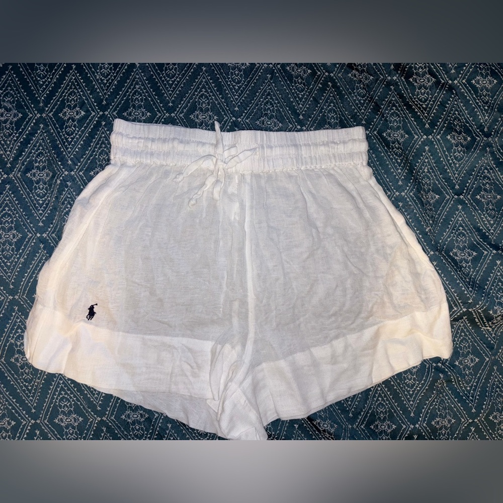 Polo Ralph Lauren Cotton Linen Shorts